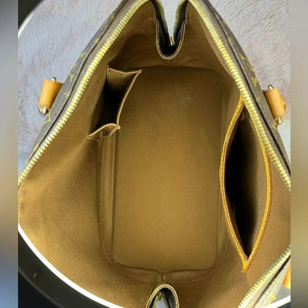 Louis Vuitton Alma PM Monogram Canvas Satchel Bag Vintage France Gifts For Her - Picture 13 of 15